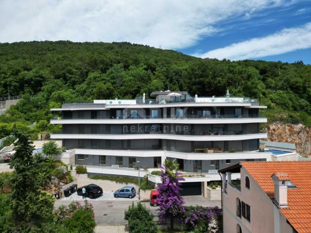 OPATIJA- stan u novogradnji 143m2 s pogledom na more+ okućnica 57m2- APARTMAN 3