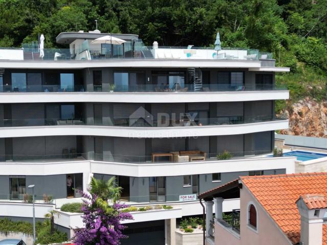 OPATIJA- stan u novogradnji 143m2 s pogledom na more+ okućnica 57m2- APARTMAN 3