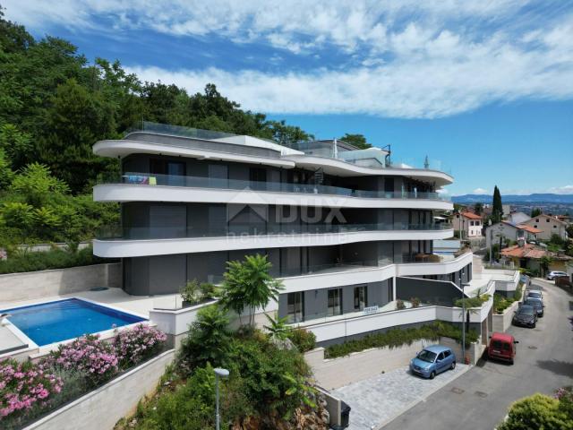 OPATIJA- stan u novogradnji 143m2 s pogledom na more+ okućnica 57m2- APARTMAN 3