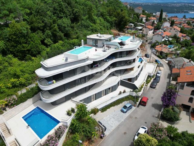 OPATIJA- stan u novogradnji 143m2 s pogledom na more+ okućnica 57m2- APARTMAN 3