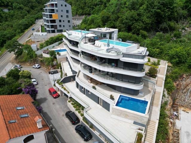 OPATIJA- stan u novogradnji 143m2 s pogledom na more+ okućnica 57m2- APARTMAN 3