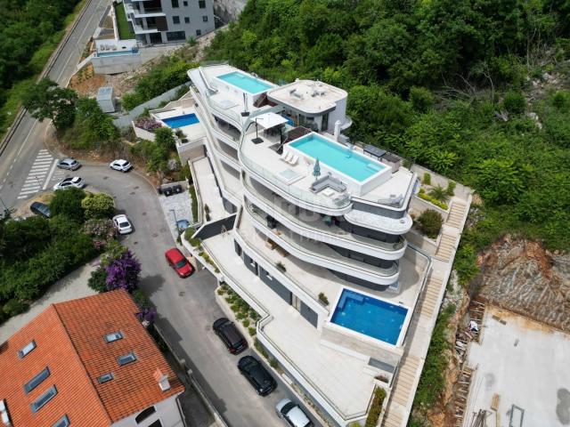 OPATIJA- stan u novogradnji 143m2 s pogledom na more+ okućnica 57m2- APARTMAN 3