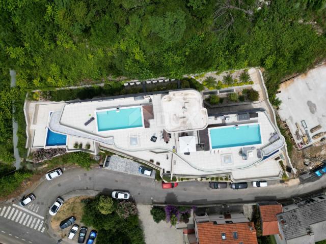 OPATIJA- stan u novogradnji 143m2 s pogledom na more+ okućnica 57m2- APARTMAN 3