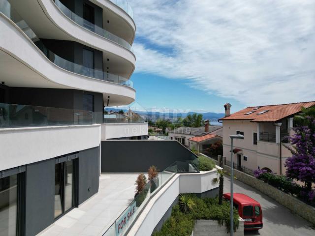 OPATIJA- stan u novogradnji 143m2 s pogledom na more+ okućnica 57m2- APARTMAN 3