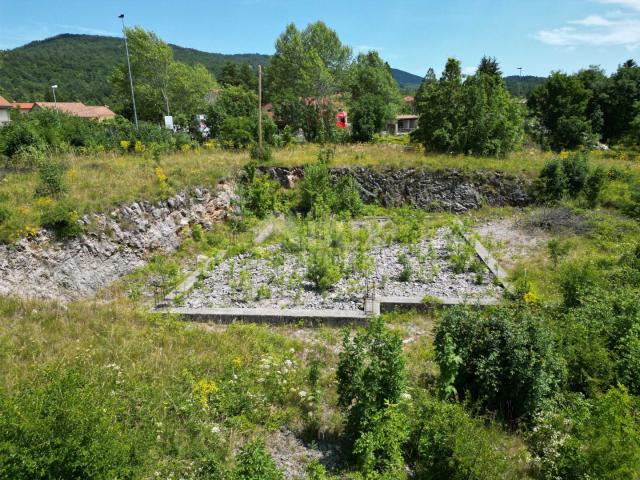 MATULJI, JURDANI, RUPA- građevinsko zemljište 9000m2 s GRAĐ. DOZVOLOM za halu i poslovno stambenu zg