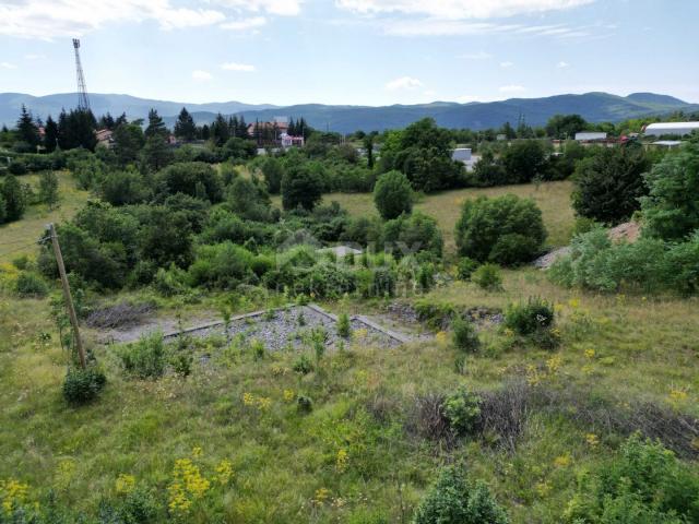 MATULJI, JURDANI, RUPA- građevinsko zemljište 9000m2 s GRAĐ. DOZVOLOM za halu i poslovno stambenu zg