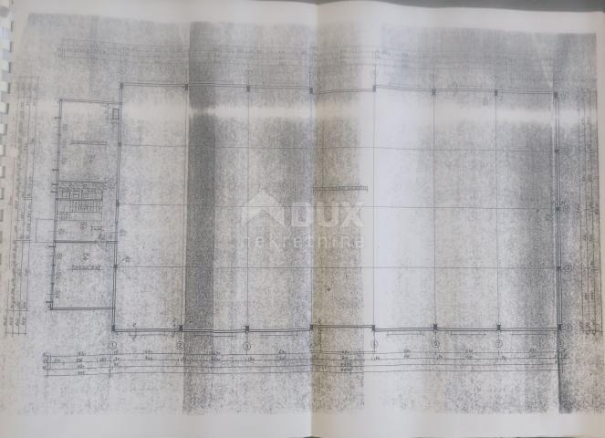 MATULJI, JURDANI, RUPA- građevinsko zemljište 9000m2 s GRAĐ. DOZVOLOM za halu i poslovno stambenu zg