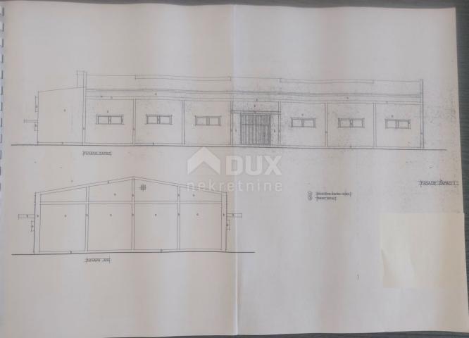 MATULJI, JURDANI, RUPA- građevinsko zemljište 9000m2 s GRAĐ. DOZVOLOM za halu i poslovno stambenu zg