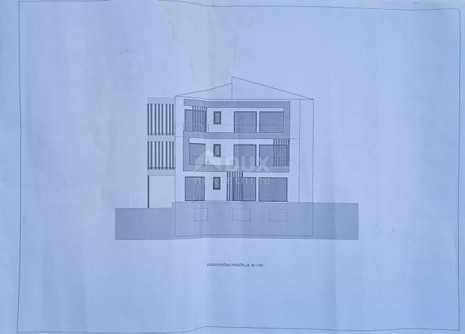 MATULJI, JURDANI, RUPA- građevinsko zemljište 9000m2 s GRAĐ. DOZVOLOM za halu i poslovno stambenu zg