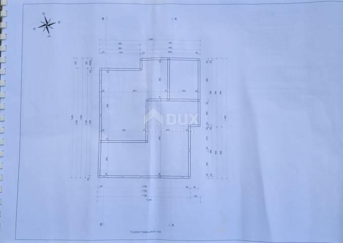 MATULJI, JURDANI, RUPA- građevinsko zemljište 9000m2 s GRAĐ. DOZVOLOM za halu i poslovno stambenu zg