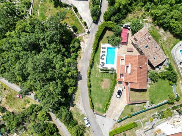 OPATIJA, IČIĆI, POLJANE- villa 500m2 s pogledom na more i bazenom + okoliš  1600m2