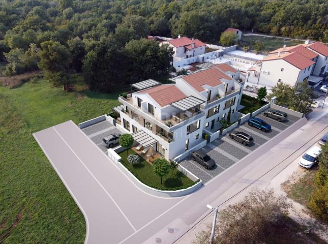 ISTRA, POREČ  - Moderna kuća u nizu 2 km od mora