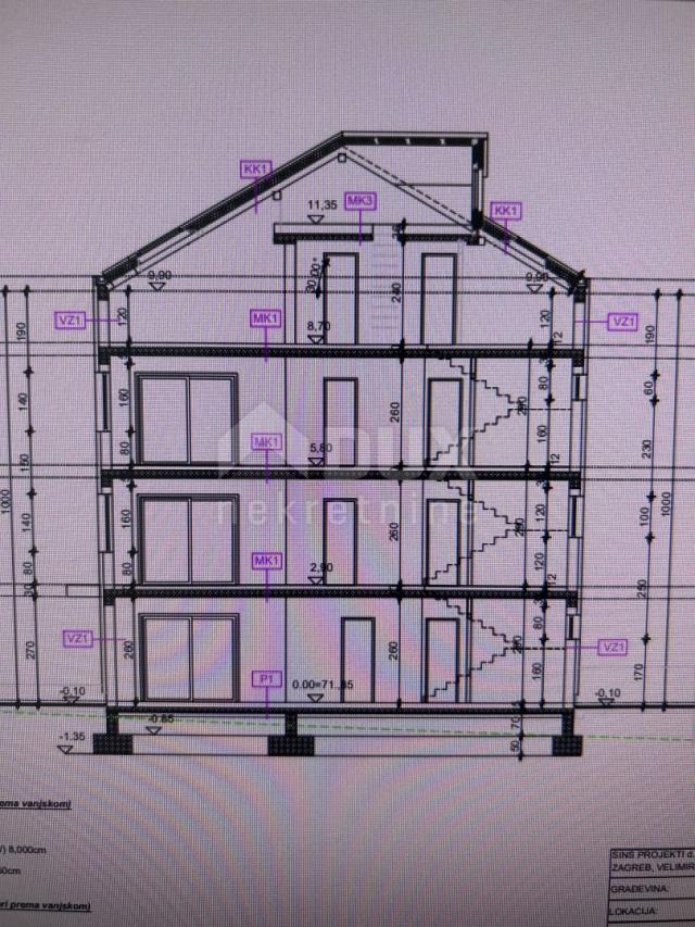 ZADAR, BOKANJAC - Zweizimmerwohnung, Neubau, 59,88 m2