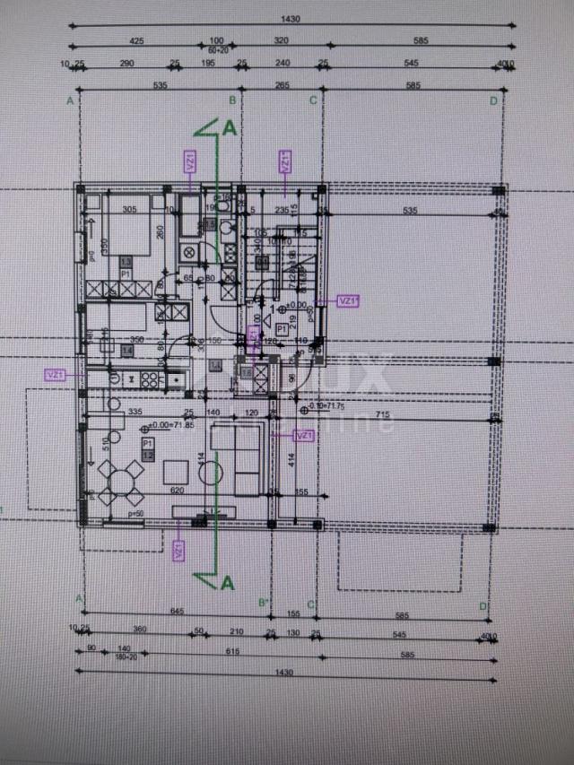 ZADAR, BOKANJAC - Zweizimmerwohnung, Neubau, 59,88 m2