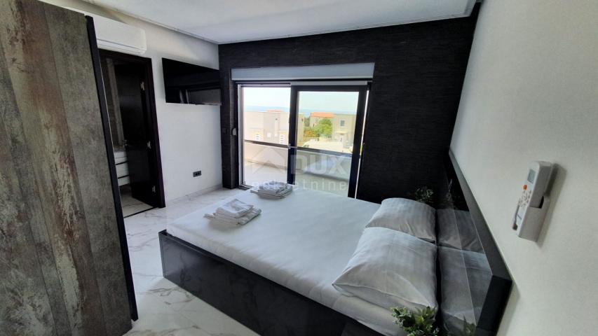 ISLAND OF PAG, NOVALJA, - luxury 4 bedroom + living room apartment with pool