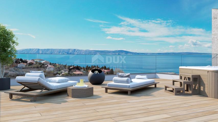 KLENOVICA - Penthouse mit Panoramablick auf das Meer