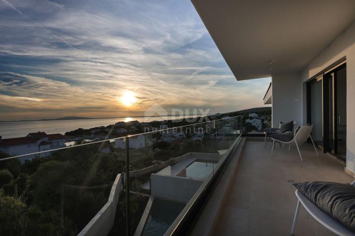 PAG ISLAND, JAKIŠNICA - exceptional modern duplex villa with pool