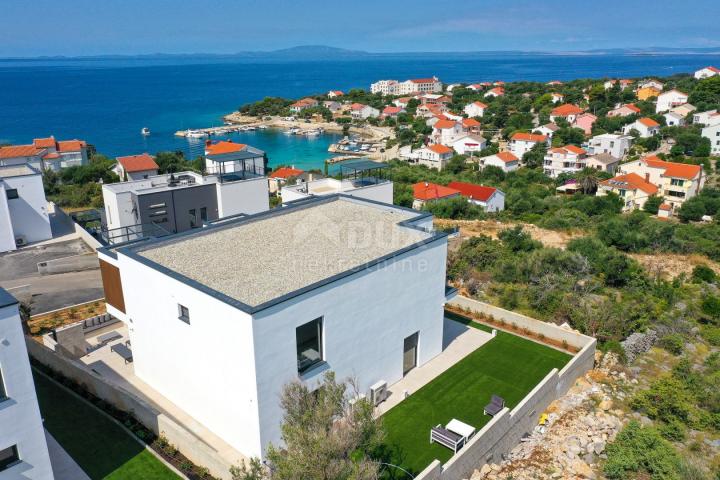 DIE INSEL PAG, JAKIŠNICA - eine außergewöhnliche moderne Villa mit Swimmingpool