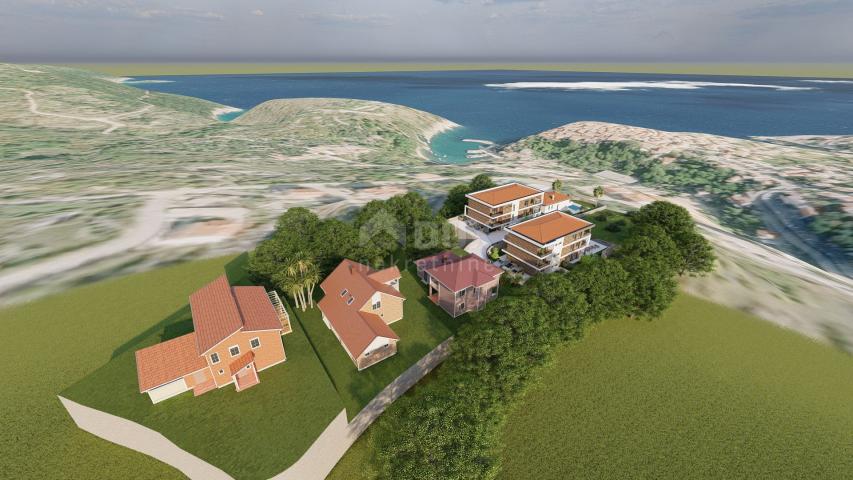 OTOK KRK, VRBNIK - Luksuzni apartman s bazenom