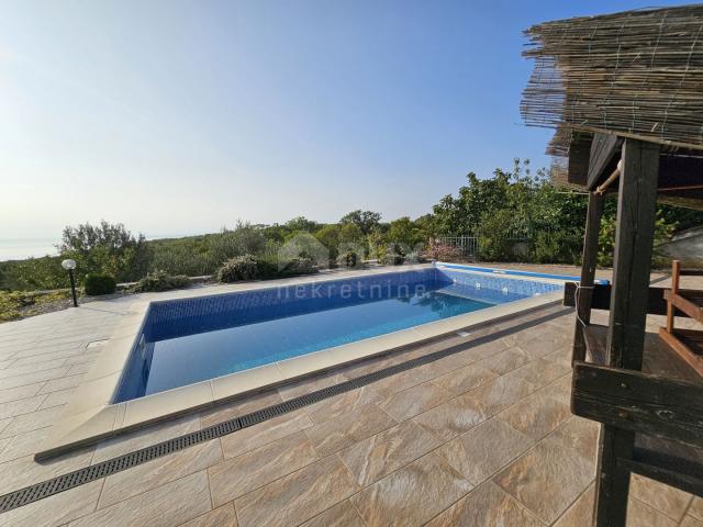 KOSTRENA - Villa with a seaside style pool