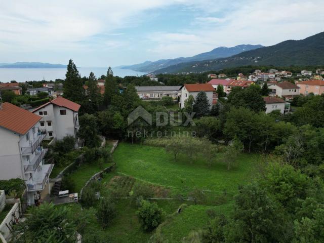 OPATIJA, KASTAV, TRINAJSTIĆI- kuća 110m2 s pogledom na more + garaža 90m2 + pomoćne zgrade 45m2 + ok