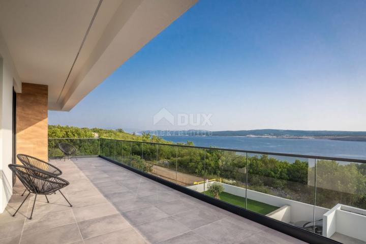 CRIKVENICA, JADRANOVO - Modernly designed villa with panoramic sea view