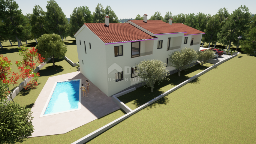 ISTRIA, LIŽNJAN - Two-room apartment in a new building, 1 km from the sea