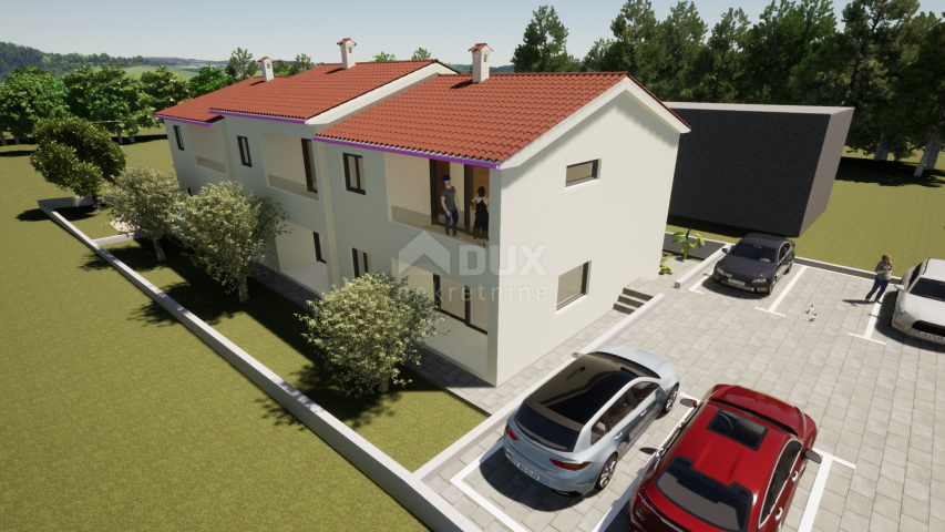 ISTRIA, LIŽNJAN - Two-room apartment in a new building, 1 km from the sea