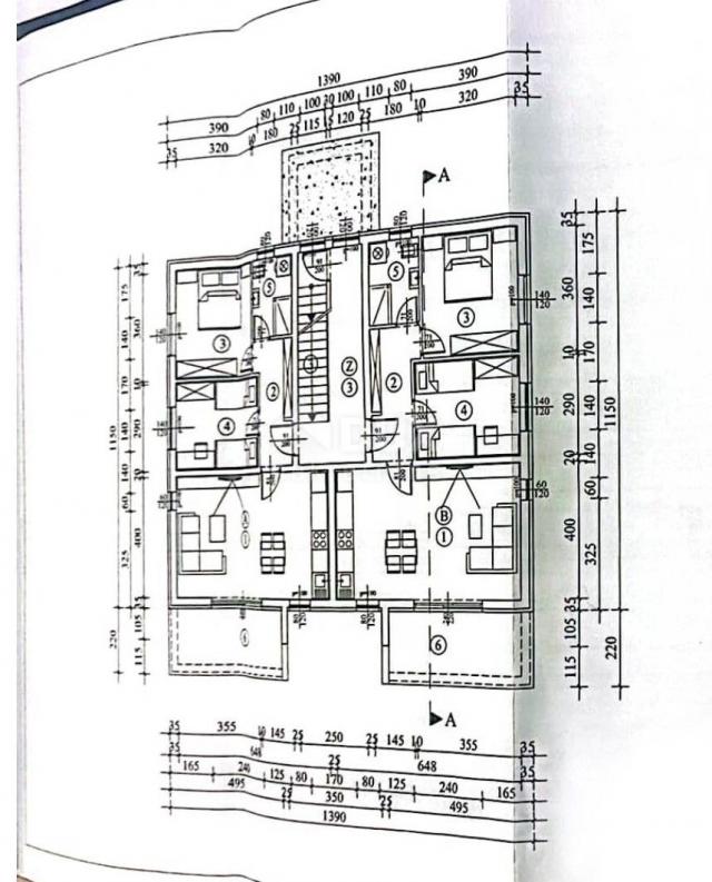 ISTRIEN, POREČ, UMGEBUNG - Wohnung im ersten Stock mit Blick auf die Natur