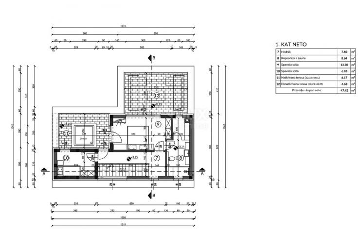 ISTRIA, LABIN - Modern new building on the edge of the village