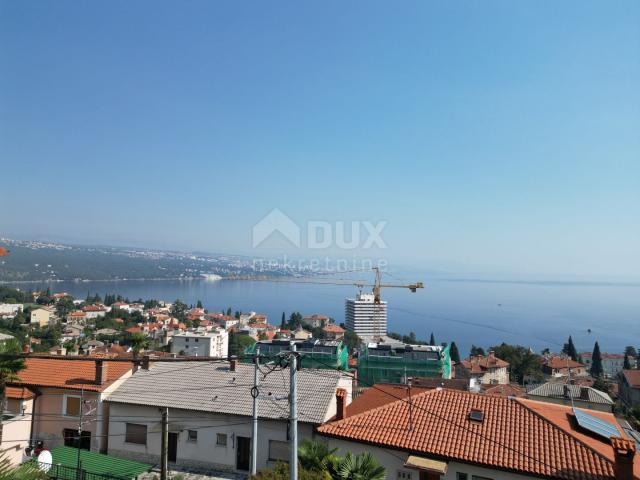 OPATIJA - kuća 140m2 s panoramskim pogledom na more + okoliš 386m2