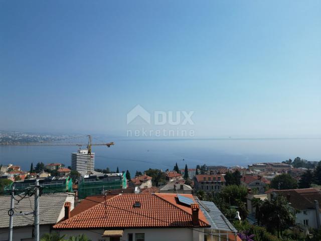 OPATIJA - kuća 140m2 s panoramskim pogledom na more + okoliš 386m2