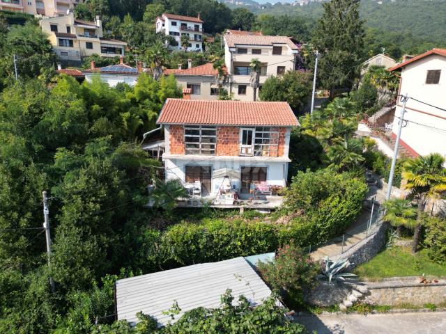 OPATIJA - kuća 140m2 s panoramskim pogledom na more + okoliš 386m2