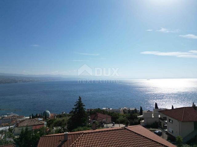 OPATIJA, CENTER - 3 plots of land for the construction of 3 villas with swimming pool with building 