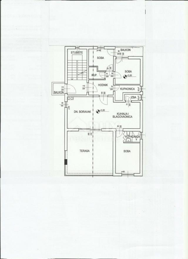 STADT KRK - Penthouse in erster Reihe zum Meer