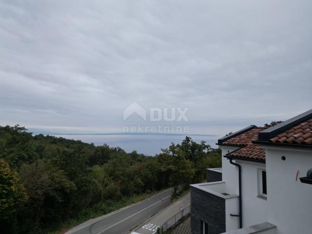 OPATIJA, IČIĆI, POLJANE – Reihenhäuser 590 m2, 5 Einheiten mit Meerblick und 2 Schwimmbädern + Umgeb