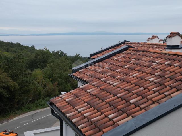 OPATIJA, IČIĆI, POLJANE – Reihenhäuser 590 m2, 5 Einheiten mit Meerblick und 2 Schwimmbädern + Umgeb