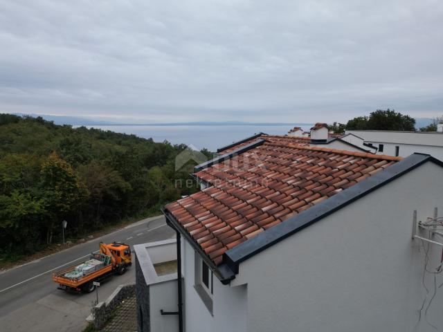 OPATIJA, IČIĆI, POLJANE – Reihenhäuser 590 m2, 5 Einheiten mit Meerblick und 2 Schwimmbädern + Umgeb