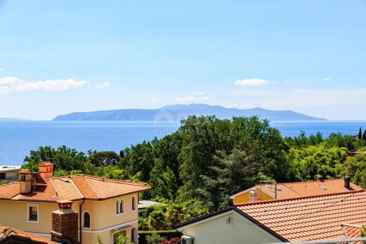 OPATIJA, LOVRAN, IKA- villa 380m2 s panoramskim pogledom na more i bazenom + uređena okućnica 700m2