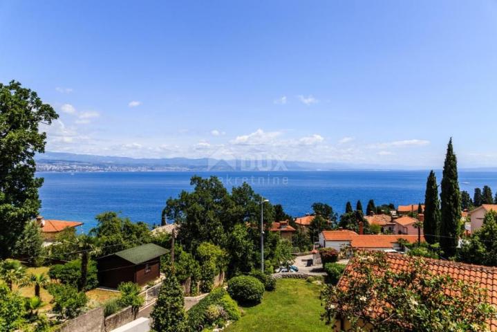 OPATIJA, LOVRAN, IKA- villa 380m2 s panoramskim pogledom na more i bazenom + uređena okućnica 700m2