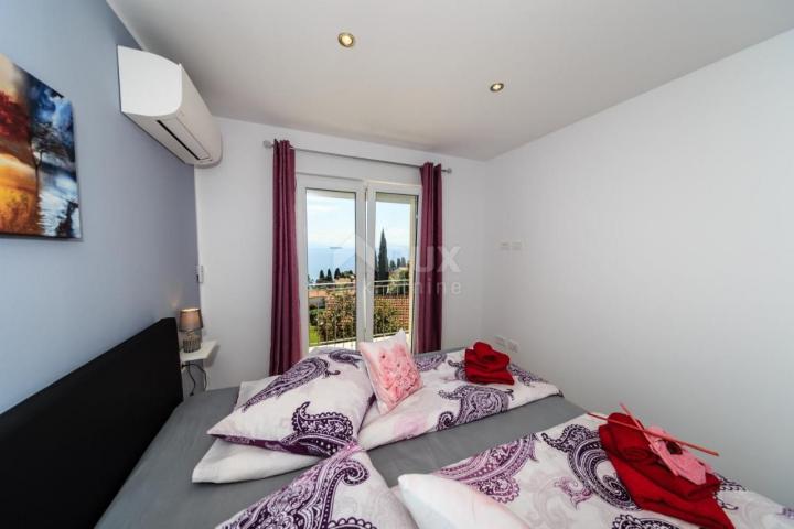 OPATIJA, LOVRAN, IKA- villa 380m2 s panoramskim pogledom na more i bazenom + uređena okućnica 700m2