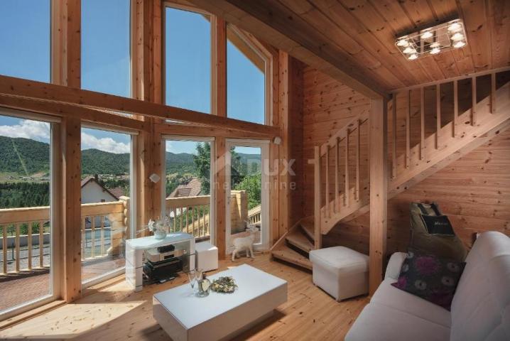 MRKOPALJ - an idyllic wooden house in the heart of Gorski Kotar