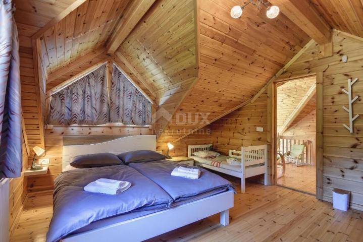 MRKOPALJ - an idyllic wooden house in the heart of Gorski Kotar