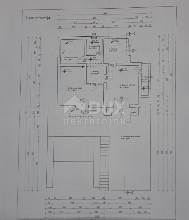 PAKOŠTANE, DRAGE - Apartmenthaus mit Meerblick