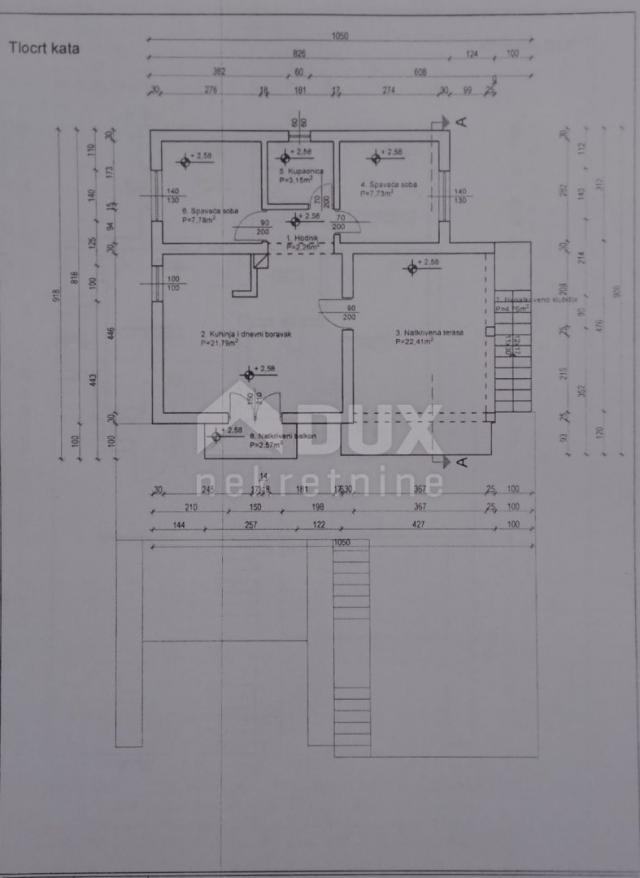 PAKOŠTANE, DRAGE - Apartmenthaus mit Meerblick