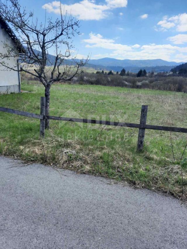 OGULIN, LIČKA JESENICA - KUĆA U PRIRODI + ZEMLJIŠTE!!!