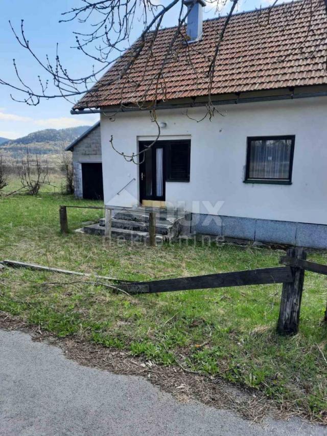 OGULIN, LIČKA JESENICA - KUĆA U PRIRODI + ZEMLJIŠTE!!!