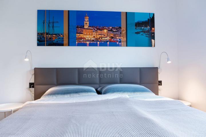 INSEL KRK, STADT KRK - Penthouse-Wohnung mit Meerblick