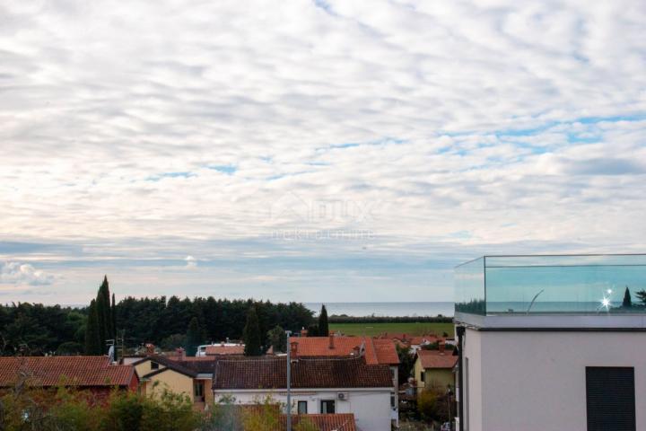 ISTRIA, NOVIGRAD - Spacious apartment with a beautiful view of the sea!