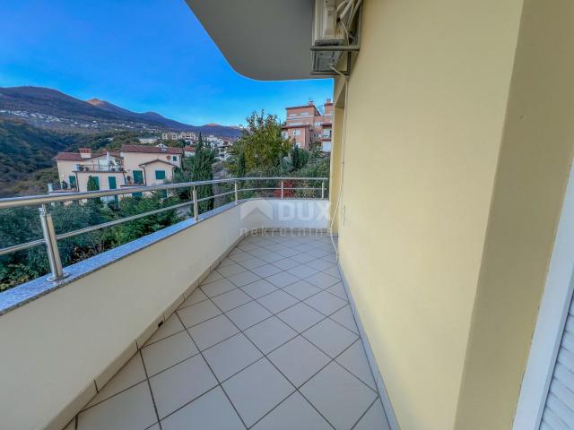 OPATIJA, IČIĆI - larger apartment with terrace, panoramic sea view, 250 meters from the beach